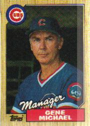 1987 Topps Baseball Cards      043      Gene Michael MG
